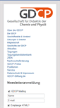 Mobile Screenshot of gdcp.de